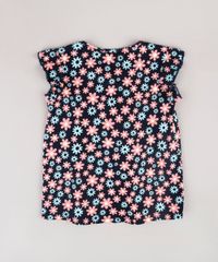 Blusa-Infantil-Estampada-Floral-com-Babado-na-Manga---Elastico-de-Cabelo-Scrunchie-Azul-Marinho-9826478-Azul_Marinho_2