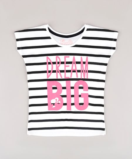 Blusa-Infantil-Barbie--Dream-Big--Listrada-Manga-Curta--Off-White-9757215-Off_White_1