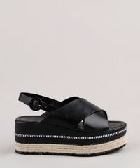 Sandalia-Feminina-Oneself-Flatform-com-Tiras-Cruzadas--Preta-9652001-Preto_1