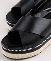 Sandalia-Feminina-Oneself-Flatform-com-Tiras-Cruzadas--Preta-9652001-Preto_2