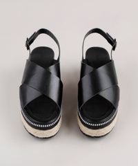 Sandalia-Feminina-Oneself-Flatform-com-Tiras-Cruzadas--Preta-9652001-Preto_4