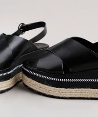 Sandalia-Feminina-Oneself-Flatform-com-Tiras-Cruzadas--Preta-9652001-Preto_5