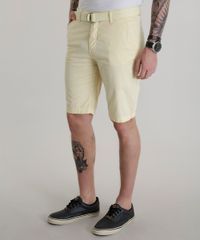 Bermuda-Reta-Com-Cinto-Amarelo-Claro-8541288-Amarelo_Claro_1