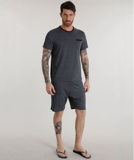 Pijama-Cinza-Mescla-Escuro-8573427-Cinza_Mescla_Escuro_1