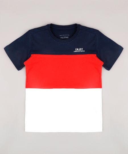 Camiseta-Infantil--Enjoy--com-Recortes-Manga-Curta--Azul-Marinho-9734842-Azul_Marinho_1