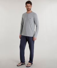 Pijama-Cinza-Mescla-8380925-Cinza_Mescla_1 Pijama-Cinza-Mescla-8380925-Cinza_Mescla_1