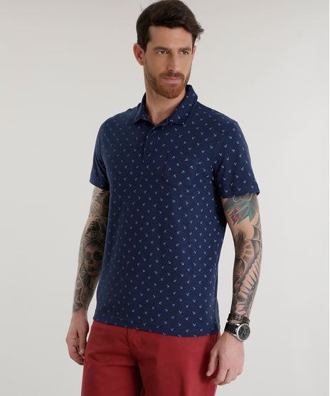 Polo-Flame-Estampada-de-Ancoras-Azul-Marinho-8439765-Azul_Marinho_1