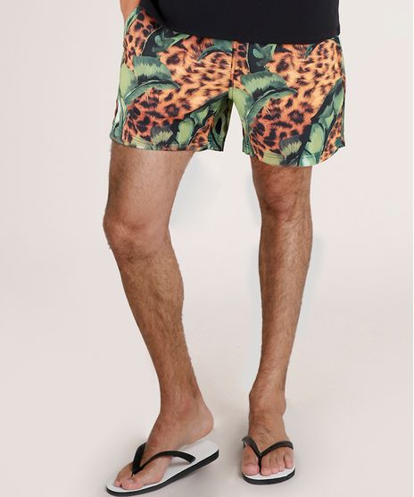 Short-Masculino-Agua-de-Coco-Estampado-Bananeira-Animal-Print-Onca--Caramelo-9752094-Caramelo_1