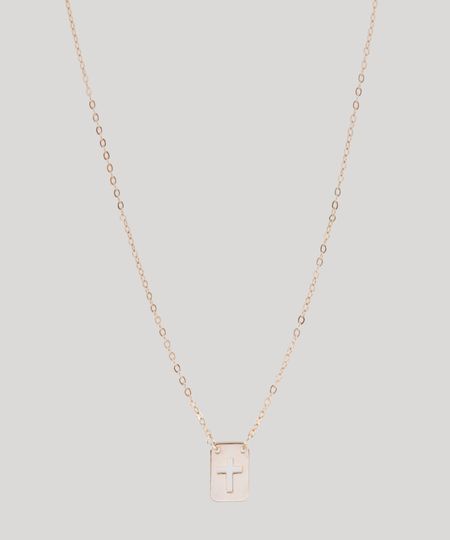 Colar-Feminino-Escapulario-Folheado-com-Pingentes-de-Cruz-Dourado-9435998-Dourado_1 Colar-Feminino-Escapulario-Folheado-com-Pingentes-de-Cruz-Dourado-9435998-Dourado_1