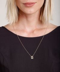 Colar-Feminino-Escapulario-Folheado-com-Pingentes-de-Cruz-Dourado-9435998-Dourado_2