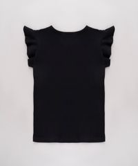 Blusa-Infantil-Barbie-Tropical-com-Glitter-Babado-na-Manga-Preta-9762713-Preto_2