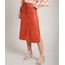 Saia-Feminina-Midi-com-Botoes-e-Fenda--Cobre-9816991-Cobre_1