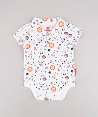 Body-Polo-Infantil-Fisher-Price-Estampado-de-Bichinhos-Espaciais-com-Bolso-Manga-Curta-Branco-9682824-Branco_1