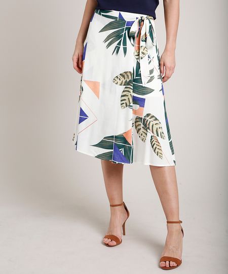Saia-Feminina-Midi-Estampada-de-Folhagem-Transpassada-Off-White-9683268-Off_White_1