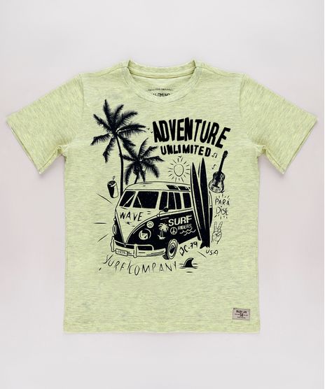 Camiseta-Infantil-Tropical--Adventure-Unlimited--Manga-Curta-Amarela-Claro-9758295-Amarelo_Claro_1