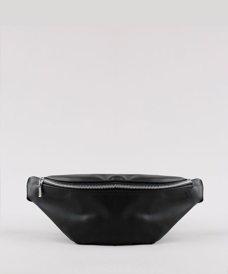 Pochete-Unissex-com-Ziper-Preta-9592362-Preto_1