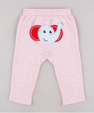 Calca-Infantil-Fisher-Price-Elefante-em-Moletom-Rosa-9683672-Rosa_1