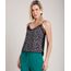 Regata-Slip-Top-Feminina-Estampada-com-Renda-Alca-Fina-Decote-V-Preta-9693992-Preto_1