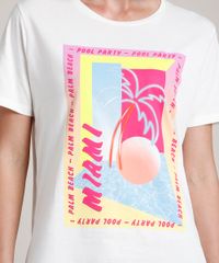 Blusa-Feminina-com-Estampa-de-Coqueiro-Tropical-Manga-Curta-Decote-Redondo-Off-White-9713996-Off_White_4