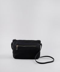 Bolsa-Transversal-Feminina-Pequena-Com-Bolso-e-Ziper-Preta-8505204-Preto_1