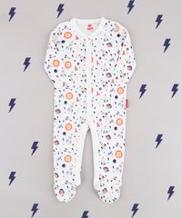 Macacao-Infantil-Fisher-Price-Estampado-de-Bichinhos-Espaciais-Manga-Longa-Branco-9682813-Branco_2