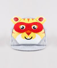 Bone-Infantil-Fisher-Price-Aba-Reta-com-Estampa-Interativa-de-Tigre-Cinza-Mescla-9788913-Cinza_Mescla_1