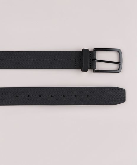 Cinto-Masculino-Texturizado-com-Fivela--Preto-9806708-Preto_1