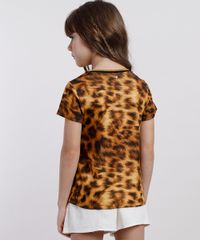 Blusa-Infantil-Agua-de-Coco-Tal-Mae-Tal-Filha-Estampada-Animal-Print-Onca-Manga-Curta-Caramelo-9807170-Caramelo_3