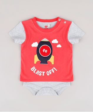Body-Infantil-Fisher-Price-com-Patch-Interativo-de-Foguete-Manga-Curta-Vermelho-9682818-Vermelho_1