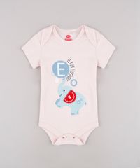 Body-Infantil-Fisher-Price-com-Estampa-Interativa-de-Elefante-Manga-Curta---Babador--Rose-9682816-Rose_1