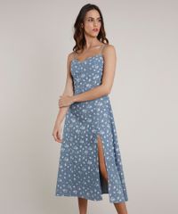 Vestido-Jeans-Feminino-Mindset-Midi-Estampado-Floral-Alca-Fina-Azul-Medio-9830531-Azul_Medio_1