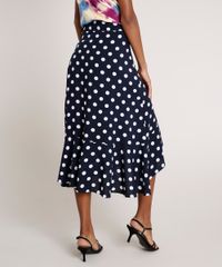 Saia-Feminina-Mindset-Midi-Estampada-de-Poa-com-Fenda-e-Babado-Azul-Marinho-9857237-Azul_Marinho_2