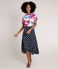 Saia-Feminina-Mindset-Midi-Estampada-de-Poa-com-Fenda-e-Babado-Azul-Marinho-9857237-Azul_Marinho_3