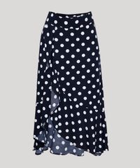 Saia-Feminina-Mindset-Midi-Estampada-de-Poa-com-Fenda-e-Babado-Azul-Marinho-9857237-Azul_Marinho_5