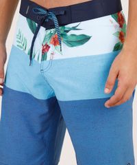 Bermuda-Surf-Masculina-Estampada-Listrada-Floral-Azul-9754291-Azul_2