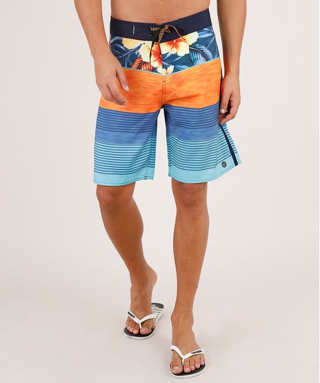 Bermuda-Surf-Masculina-Listrada-com-Flores-e-Bolso-Azul-Marinho-9763644-Azul_Marinho_1