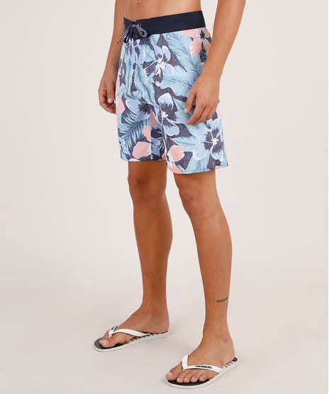 Bermuda-Surf-Masculina-Estampada-Floral-Azul-9743855-Azul_1