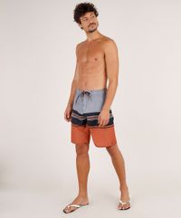 Bermuda-Surf-Masculina-com-Listras-e-Bolso-Cinza-Mescla-9744077-Cinza_Mescla_3