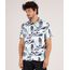 Camisa-Masculina-Estampada-de-Folhagens-com-Bolso-Manga-Curta-Off-White-9734604-Off_White_1