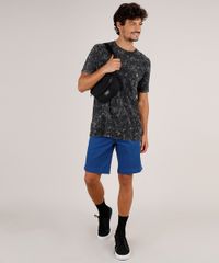 Camiseta-Masculina-Marmorizada-com-Coqueiro-Manga-Curta-Gola-Careca-Preta-9753321-Preto_3