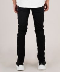 Calca-de-Sarja-Masculina-Skinny-Destroyed-Preta-9826059-Preto_4
