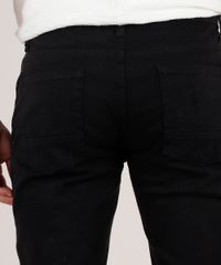 Calca-de-Sarja-Masculina-Skinny-Destroyed-Preta-9826059-Preto_5