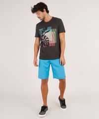 Camiseta-Masculina--Botanical--Manga-Curta-Gola-Careca-Cinza-Mescla-Escuro-9738897-Cinza_Mescla_Escuro_3