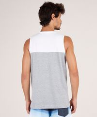 Regata-Masculina-com-Recorte-e-Bolso-Gola-Careca-Cinza-Mescla-9770418-Cinza_Mescla_2
