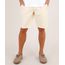 Bermuda-Masculina-Reta-com-Textura-Amarela-9763629-Amarelo_1