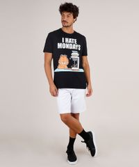 Camiseta-Masculina-Garfield--I-Hate-Mondays--Manga-Curta-Gola-Careca-Preta-9771291-Preto_3
