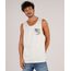 Regata-Masculina-com-Bolso-Estampado-de-Folhagem-Gola-Careca-Bege-Claro-9742103-Bege_Claro_1