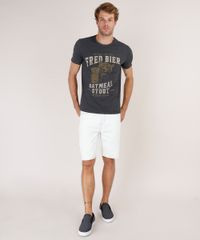 Camiseta-Masculina-Urso--Fred-Bier--Manga-Curta-Gola-Careca-Cinza-Mescla-Escuro-9800072-Cinza_Mescla_Escuro_3