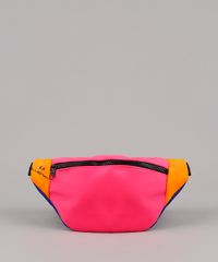 Pochete-Unissex-Blueman-Color-Block-com-Ziper-Pink-9769662-Pink_1