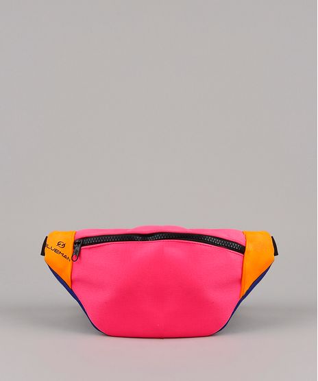 Pochete-Unissex-Blueman-Color-Block-com-Ziper-Pink-9769662-Pink_1